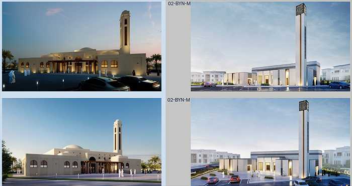 Proposed Masjed & Jame'e Buildings